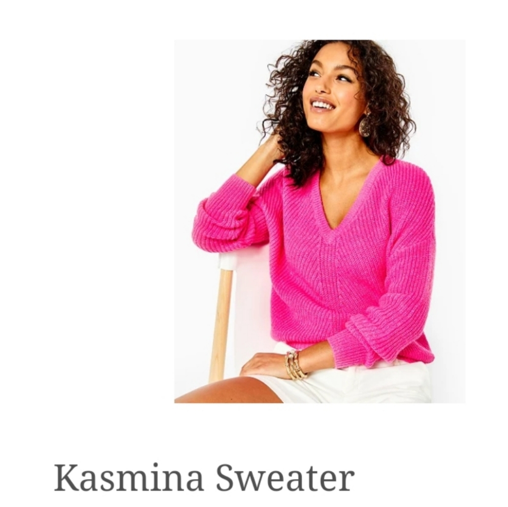 Lilly Pulitzer Kismina sweater xxs pink isle